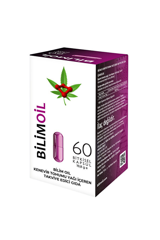 Yüksek enerjili oksijen ile kenevir tohum yağı ve zeytinyağı içeren takviye edici gıda 3lü