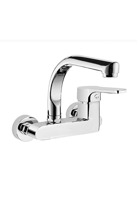 Meriç Aplike Mutfak Batarya Balık Boru Krom