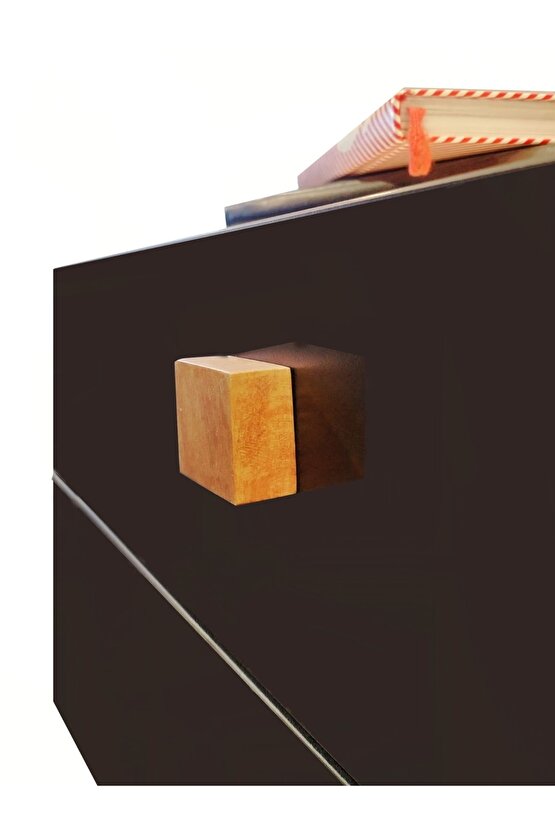 Ahşap Kare Kulp, Çekmece Kulpu, Dolap Kulpu Ve Mobilya Kulpları, Doğal Boyasız