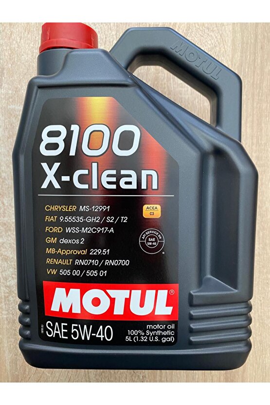 8100 X-clean 5w40 5 Litre