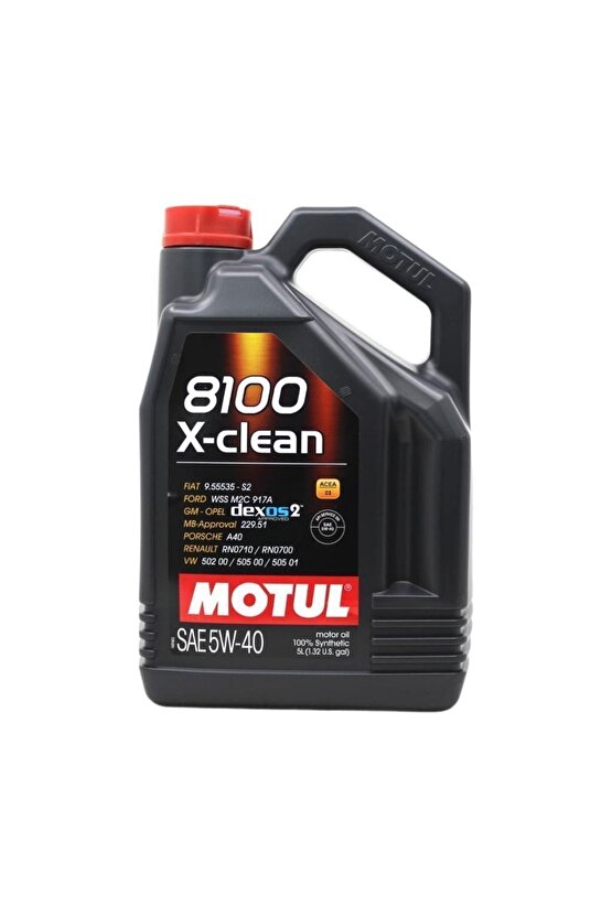 8100 X-clean 5w40 5 Litre