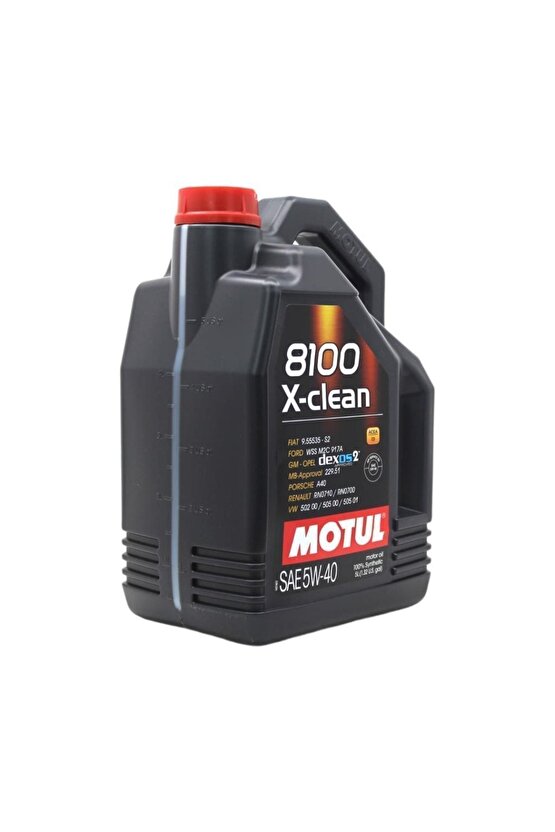 8100 X-clean 5w40 5 Litre