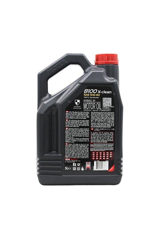 8100 X-clean 5w40 5 Litre