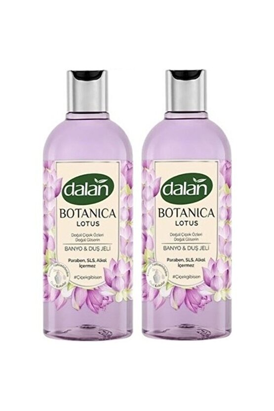 BOTANİCA DUŞ JELİ 500ML LOTUS 2 ADET