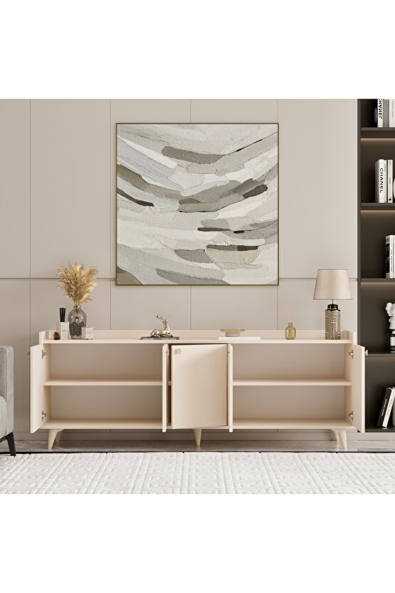 Melori Tv Sehpası, Konsol Bej