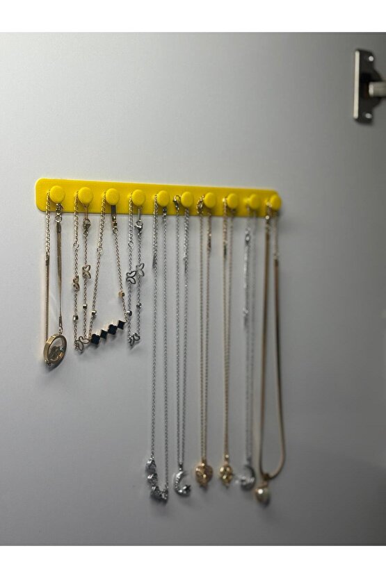 Takı Kanca Rayı Organizer Askılık 10 Bölmeli Askılık