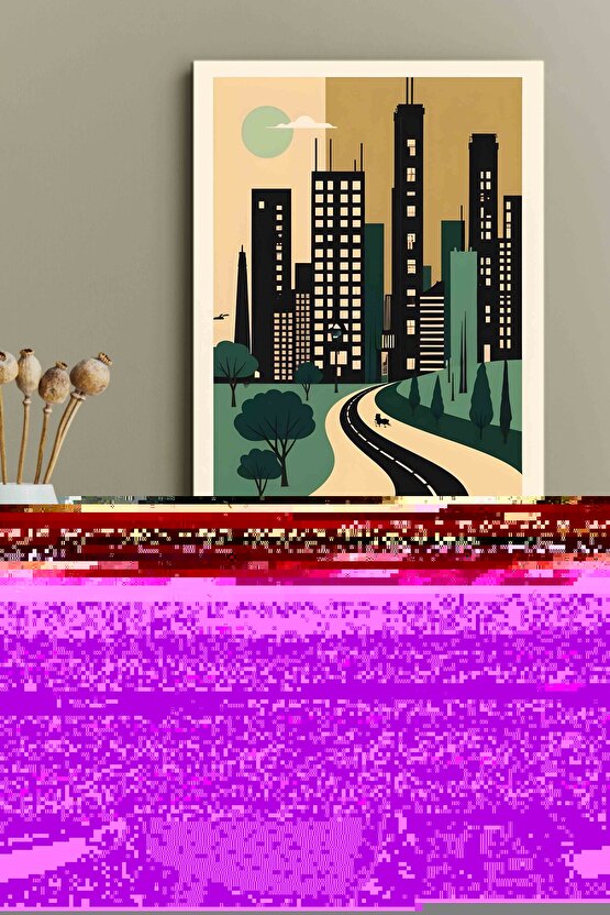 Matisse - Sanat - Soyut - Doğa - Yaşam ( Tekli Çerçevesiz ) Poster - Afiş - Tablo MKKM1308