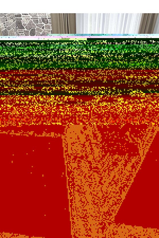 Modern Tavşan Tüyü Yumuşacık Tüy Dökmez Peluş Halı Siyah