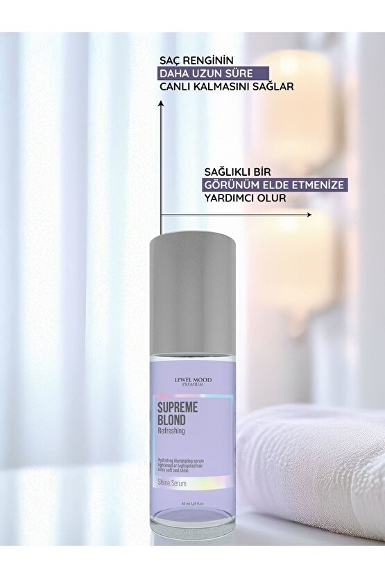 Supreme Blond Sarı Saçlar İçin Bakım Serumu