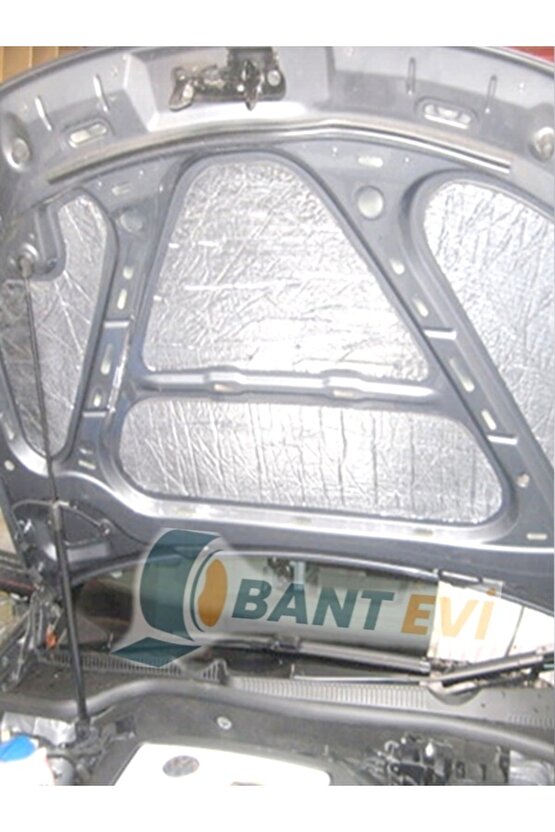 Bant Evi Alüminyum Folyolu Yapışkanlı Araç Oto Ses Isı Yalıtım Malzemesi Elastomerik Kauçuk İZolasy