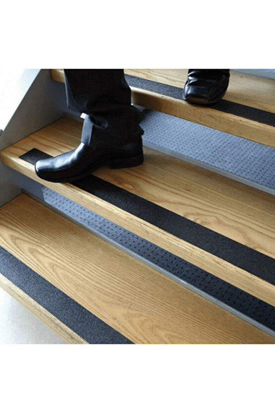 Yapışkanlı Merdiven Kaydırmaz Bant Bandı - Kaymaz Bant 2,5 Cm Genişlik 5 M Uzunluk