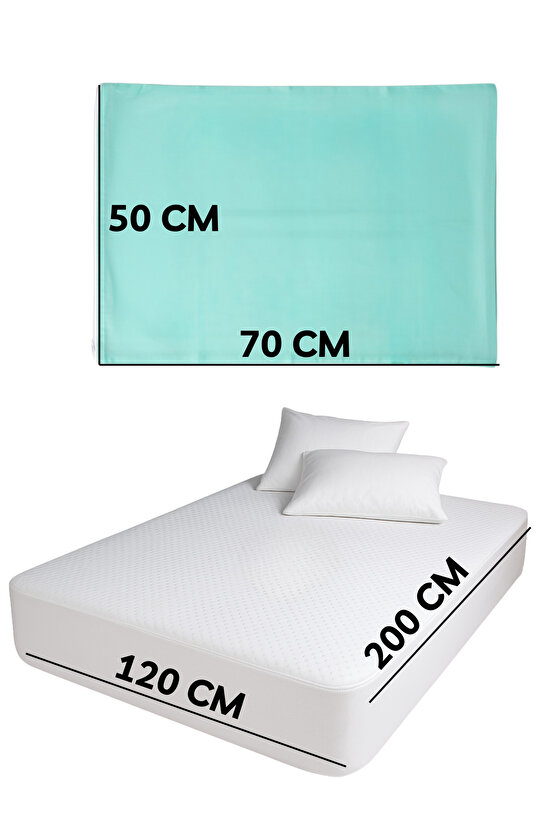 Lastikli Yatak Çarşaf Seti Yastık Kılıflı Örtü Pamuk Dayanıklı Yırtılmaz Tek Çift Kişilik