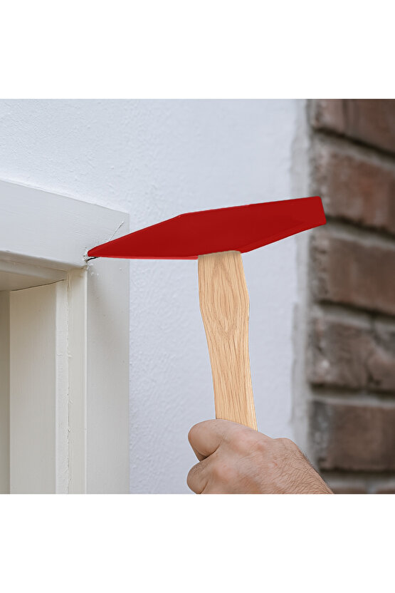 500gr Profesyonel Ahşap Saplı Çift Taraf Çekiç 11cm Çelik Baş Ergonomik Çakma İnce İşçilik Dayanıklı