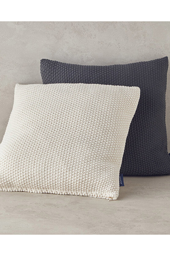 Embrance Triko Kırlent Kılıfı Antrasit