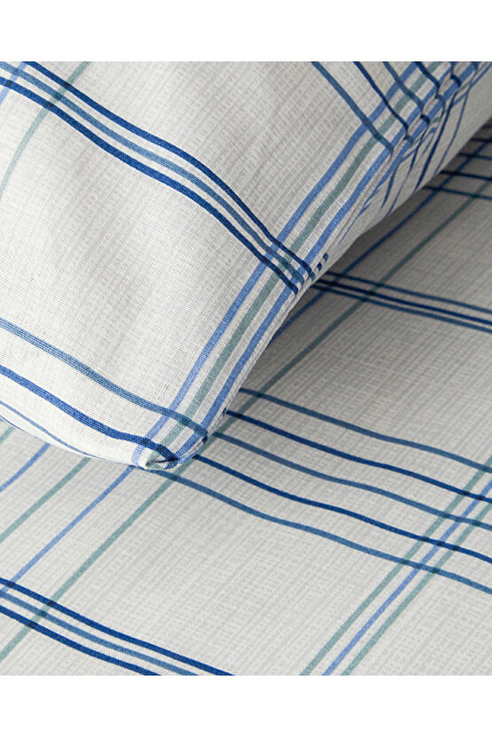 Balmoral Kolay Ütülenir Çift Kişilik Nevresim Seti Mavi