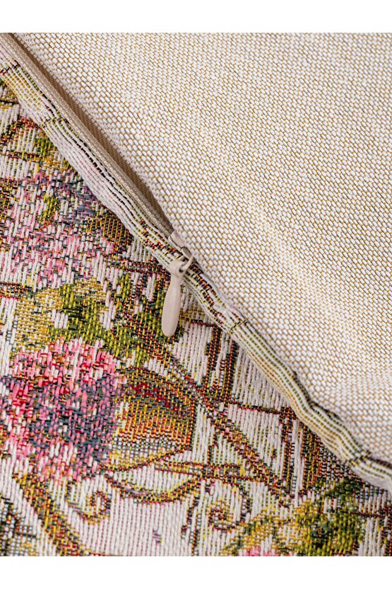 Baskılı Kırlent Kılıfı 45x45 Cm