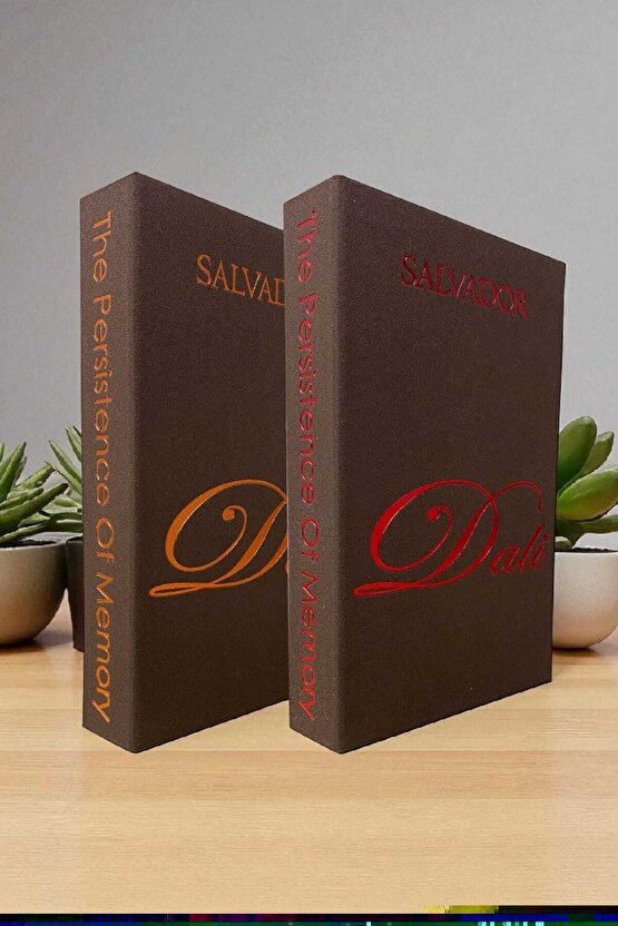 2’li Kumaş Kaplı Kitap Görünümlü Dekoratif Kutu | Hediye & Takı Kutusu