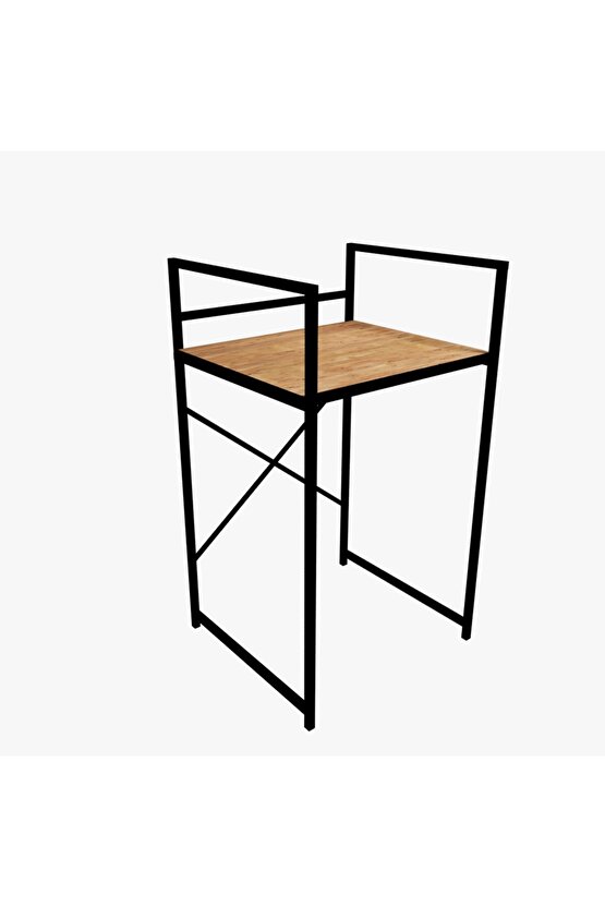 Banyo Rafı Çamaşır ve Kurutma Makinesi Dolabı Çam 1623