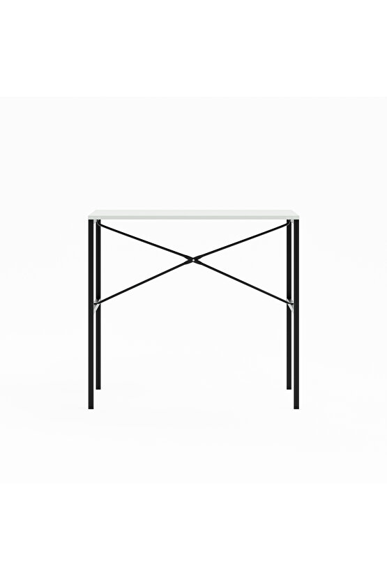 Bar Masası Bistro Masa Mutfak Yemek Masası Gzl Beyaz 1568