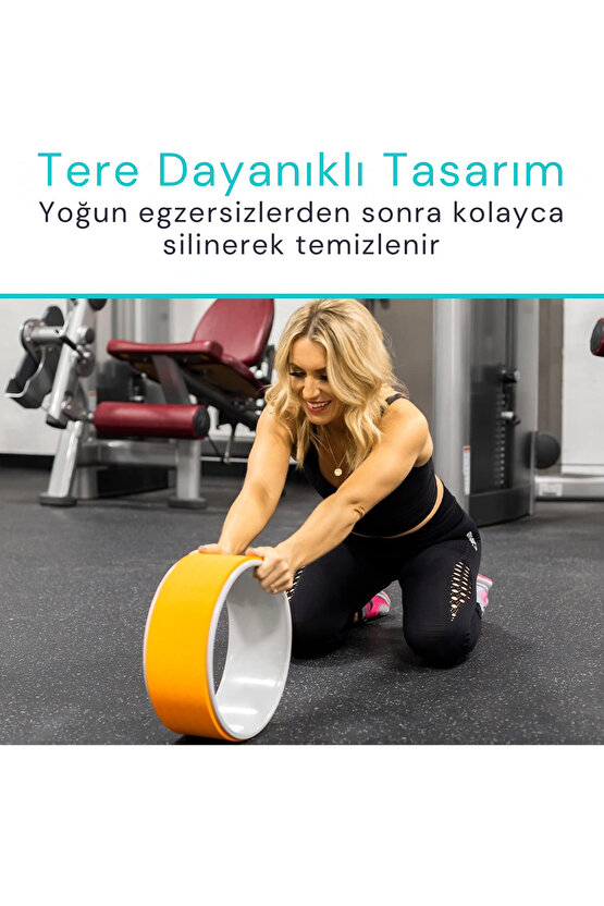 Pilates Ve Yoga Wheel Balance Kaymaz Yoga Çemberi Pilates Tekerleği Kaymaz
