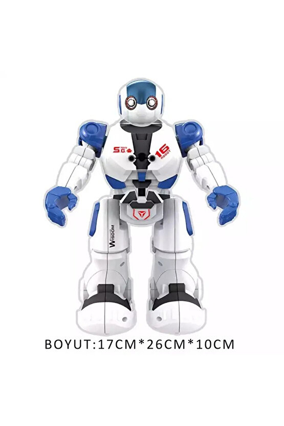 Uzaktan Kumandalı Full Fonksiyon Şarjlı Işıklı ,Sesli Dansçı İnteraktif Robot +3