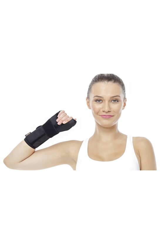 Neopren Standart Baş Parmak Destekli El Bilek Ateli Sağ