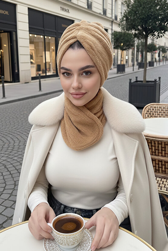 Camel Büzgülü Bone Ve Etol Takım