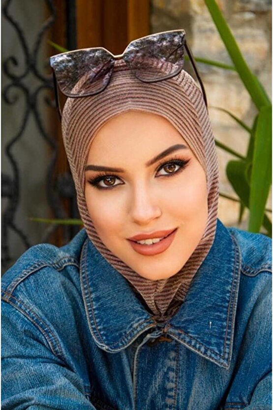 Bakır Çizgili Yüzücü Bonesi - Sporcu Bonesi