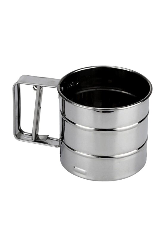 Metal Kek Ve Pasta Süsleme Aparatı | Un Eleği - Pudra Şekeri Eleği