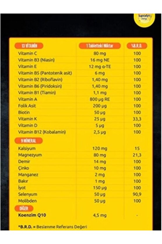 Koenzim Q10 30 Tablet + Ocean Extramag 60 Tablet