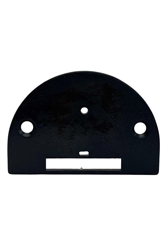 Düz Makine Standart Saya Plaka Siyah  20262