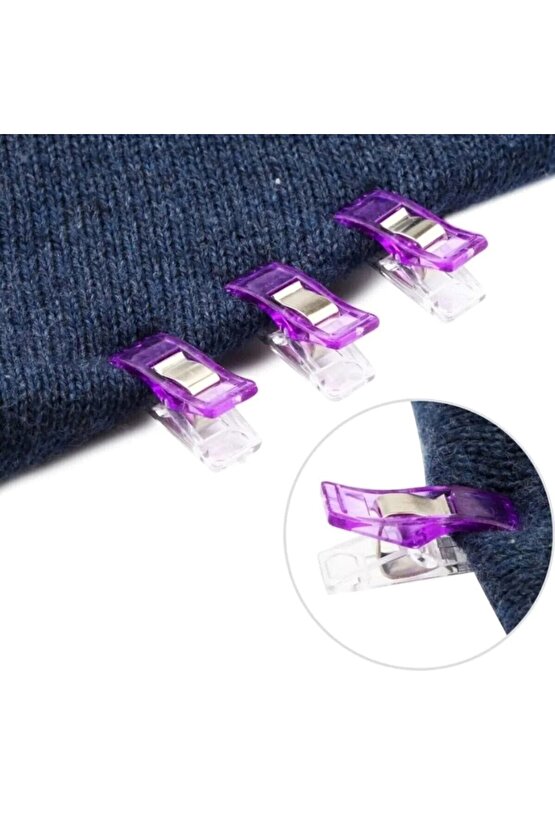 Küçük Boy Kumaş Mandalı 10 Adet