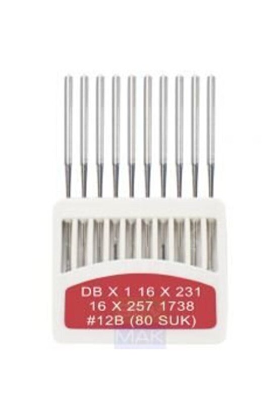 Sanayi Düz Makine İğnesi 10 Adet No 1280