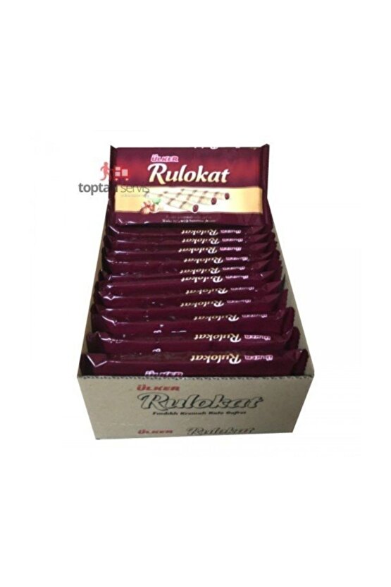 Rulokat Fındık Kremalı Gofret 42 Gr 12 Adet
