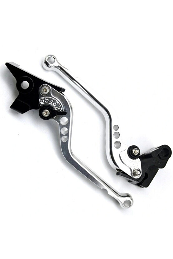 Mondial Drift-L 250 Ayarlanabilir Fren ve Debriyaj Manet Takımı Aluminyum Füme