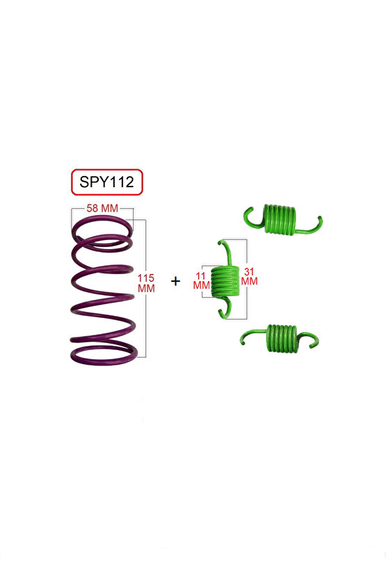 Honda Pcx 125cc 150cc Speedup Debriyaj Baskı Yayı Performans