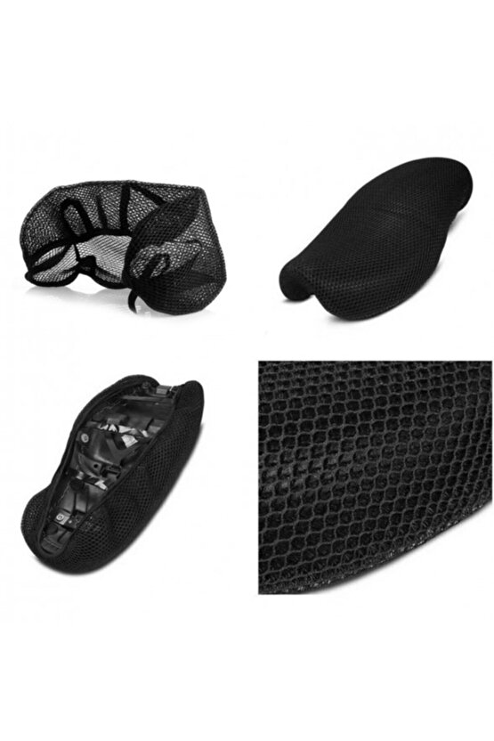 Ybr 125 Cbf 150 Spacy 110 Cb125 Cg 125 Cup 100 Drift 125-150 Siyah Koltuk-sele Uyumlu Kılıfı File 3d