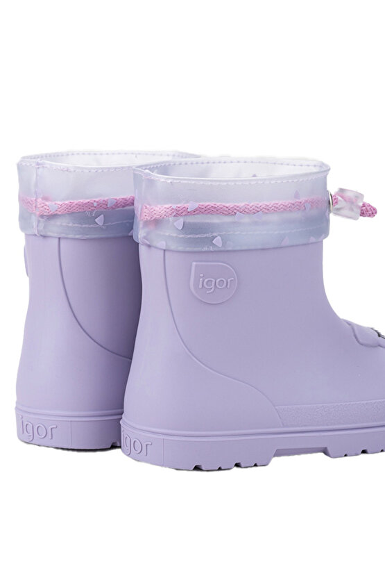 Mendi Gato Borrego İçi Yünlü CC334 Çocuk Yağmur Botu LİLA