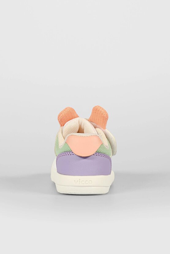 Kız Çocuk Beyaz Loca İlk Adım Ayakkabısı