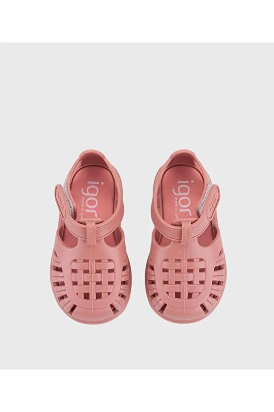 Tobby Solid Çocuk Sandalet Ayakkabı S10271-383Rosa