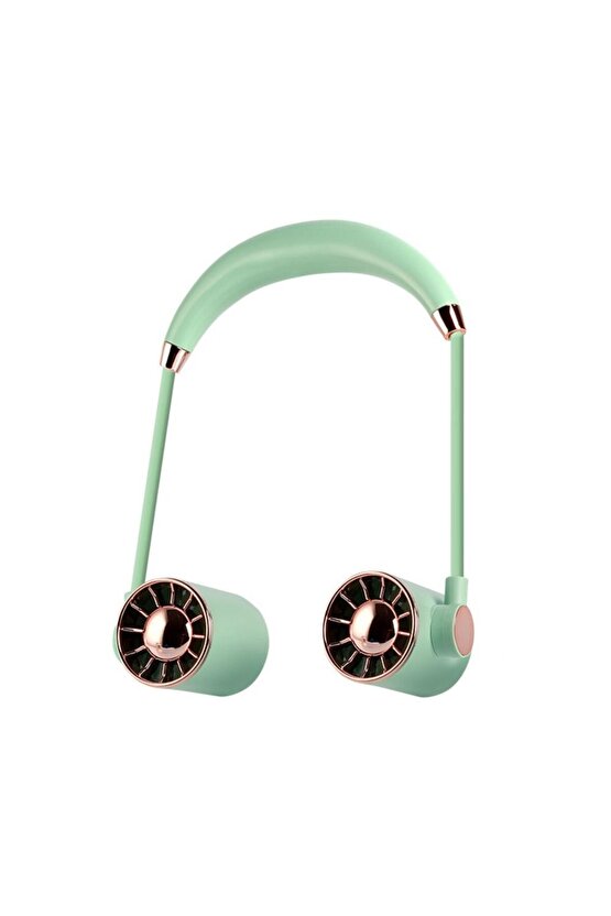 BOYUNLUK FAN HAVA SOĞUTUCU VANTİLATÖR BOYUNA ASMALI ŞARJLI 3 KADEMELİ MİNİ KLİMA