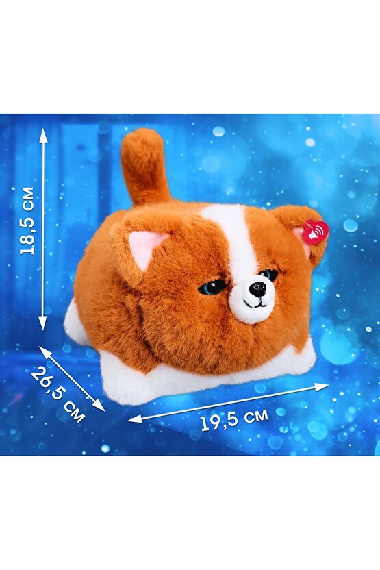 KONUŞAN SEVİMLİ KÖPEK SES TEKRARI YAPAN OYUNCAK GÖZLERİNİ AÇIP KAPATAN HAVLAYAN KUYRUK SALLAYAN