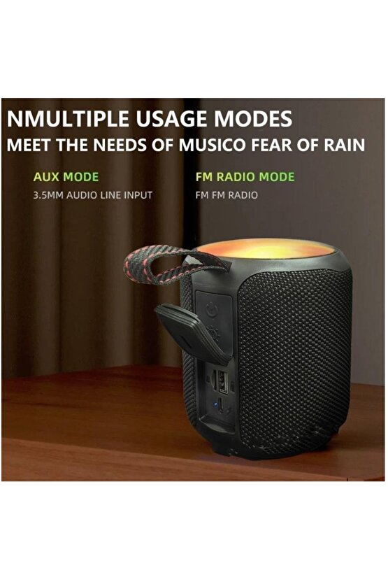 BLUETOOTH SPEAKER ŞARJLI KABLOSUZ HOPARLÖR PARTY BOX SES BOMBASI