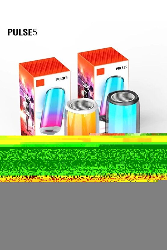 PULSE5 BLUETOOTH HOPARLÖR LED IŞIKLI KABLOSUZ ŞARJLI HOPARLÖR
