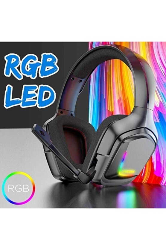 Gaming K20 Oyuncu Kulaklık Mikrofonlu Işıklı K20 Gaming Kulaklık