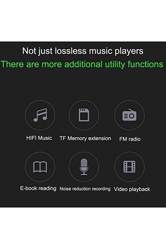 Mp3 Çalar Ses Kayıt Fm Radyo Sd Kart Girişli Mp4 Player 1.8 Inç Renkli Ekran