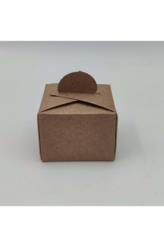 LOKUM KUTUSU - KÜP  - KRAFT - 50Lİ