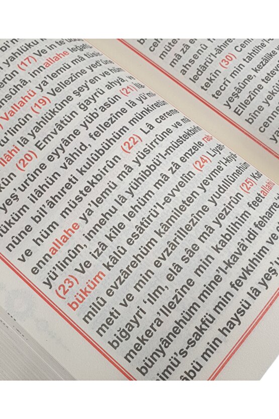 Türkçe Okunuşlu Mavi Kuranı Kerim - Hafız Osman 1.hamur