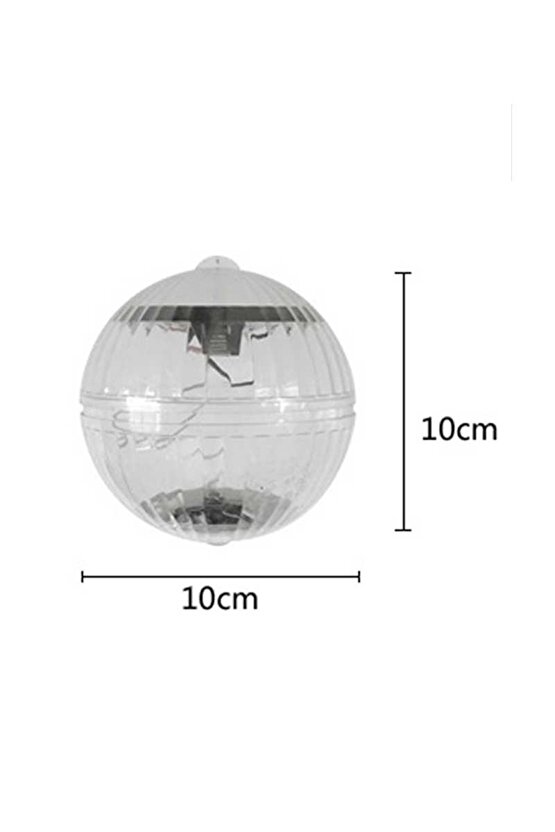 1 Adet Güneş Enerjisi İle Çalışır 4 Watt Solar RGB Havuz ve Çim Armatür, 4 Watt Solar RGB Top Aplik