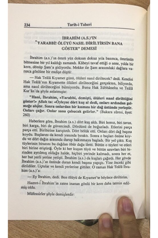 Tarih-i Taberi Tercümesi, 4 Cilt, Taberi Tarihi, Sağlam